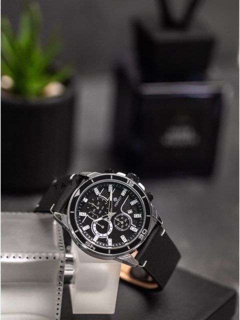 ZEGAREK MĘSKI PERFECT CH02L - CHRONOGRAF (zp351h) + BOX ZEGAREK MĘSKI PERFECT CH02L - CHRONOGRAF (zp351h) + BOX
