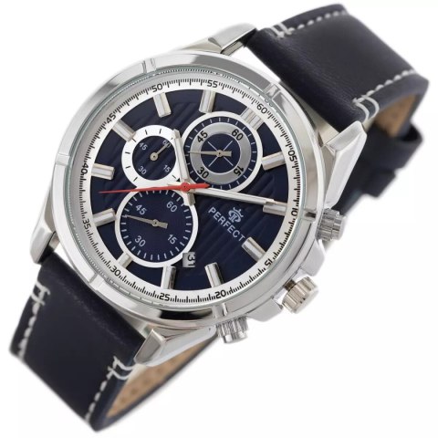 ZEGAREK MĘSKI PERFECT CH03L - CHRONOGRAF (zp352f) + BOX ZEGAREK MĘSKI PERFECT CH03L - CHRONOGRAF (zp352f) + BOX