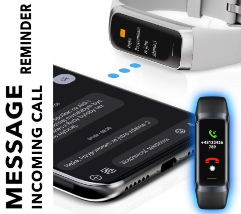 SMARTBAND DAMSKI Rubicon RNCF05 - TERMOMETR, PULSOKSYMETR (sr044a) SMARTBAND DAMSKI Rubicon RNCF05 - TERMOMETR, PULSOKSYMETR (sr044a)