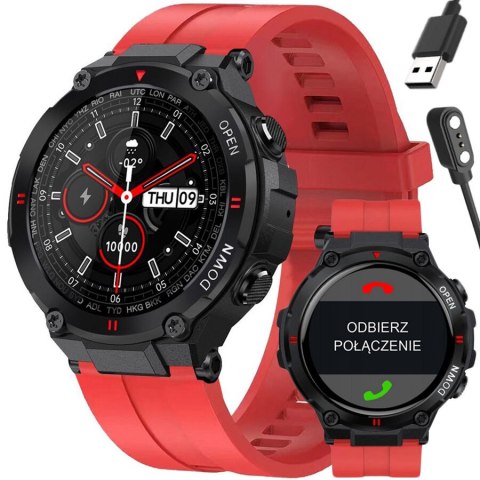 SMARTWATCH MĘSKI GRAVITY GT7-5 - WYKONYWANIE POŁĄCZEŃ (sg016e) SMARTWATCH MĘSKI GRAVITY GT7-5 - WYKONYWANIE POŁĄCZEŃ (sg016e)