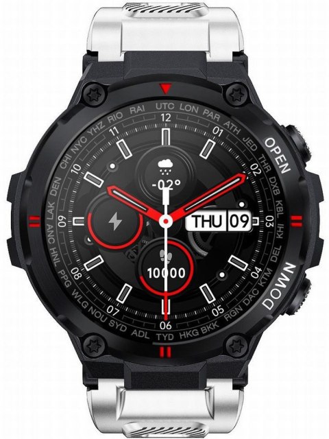 SMARTWATCH MĘSKI GRAVITY GT7-6 - WYKONYWANIE POŁĄCZEŃ (sg016f) SMARTWATCH MĘSKI GRAVITY GT7-6 - WYKONYWANIE POŁĄCZEŃ (sg016f)