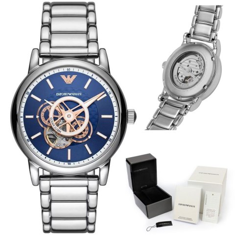 Zegarek męski EMPORIO ARMANI LUIGI Open Heart AUTOMATIC AR60036 Zegarek męski EMPORIO ARMANI LUIGI Open Heart AUTOMATIC AR60036