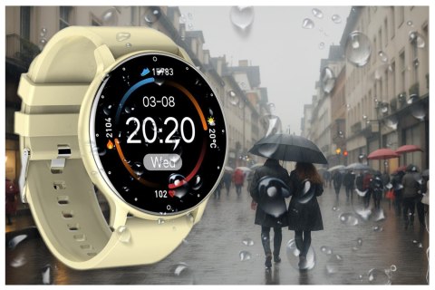 SMARTWATCH DAMSKI Rubicon RNCF01 - WŁASNE TARCZE, PULSOMETR (sr047b) SMARTWATCH DAMSKI Rubicon RNCF01 - WŁASNE TARCZE, PULSOMETR (sr047b)