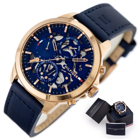 ZEGAREK MĘSKI TOMMY HILFIGER 1710475 Henry (zf081a) ZEGAREK MĘSKI TOMMY HILFIGER 1710475 Henry (zf081a)