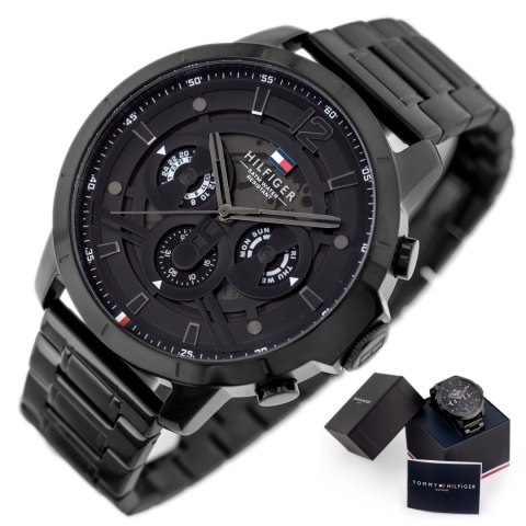 ZEGAREK MĘSKI TOMMY HILFIGER LUCA 1710494 + BOX ZEGAREK MĘSKI TOMMY HILFIGER LUCA 1710494 + BOX