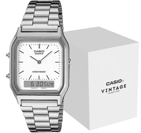 Zegarek Damski Casio AQ-230A-7DMQYES + BOX Zegarek Damski Casio AQ-230A-7DMQYES + BOX