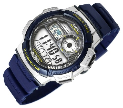 Zegarek Męski CASIO AE-1000W-2AVDF + BOX Zegarek Męski CASIO AE-1000W-2AVDF + BOX
