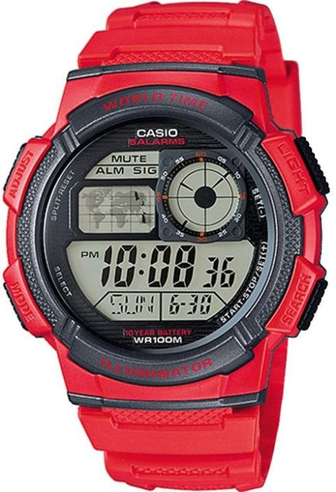 Zegarek Męski CASIO AE-1000W-4AVDF + BOX Zegarek Męski CASIO AE-1000W-4AVDF + BOX