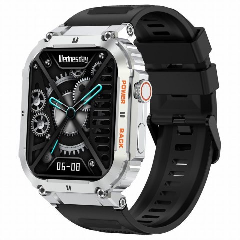 SMARTWATCH MĘSKI GRAVITY GT6-5 - WYKONYWANIE POŁĄCZEŃ, MONITOR SNU (sg020e) SMARTWATCH MĘSKI GRAVITY GT6-5 - WYKONYWANIE POŁĄCZEŃ, MONITOR SNU (sg020e)