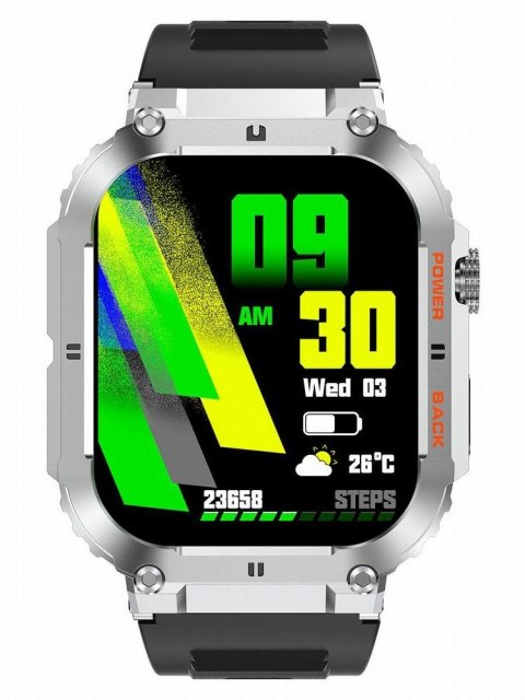 SMARTWATCH MĘSKI GRAVITY GT6-5 - WYKONYWANIE POŁĄCZEŃ, MONITOR SNU (sg020e) SMARTWATCH MĘSKI GRAVITY GT6-5 - WYKONYWANIE POŁĄCZEŃ, MONITOR SNU (sg020e)