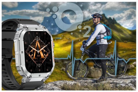 SMARTWATCH MĘSKI GRAVITY GT6-5 - WYKONYWANIE POŁĄCZEŃ, MONITOR SNU (sg020e) SMARTWATCH MĘSKI GRAVITY GT6-5 - WYKONYWANIE POŁĄCZEŃ, MONITOR SNU (sg020e)