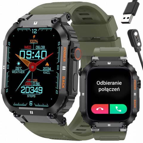 SMARTWATCH MĘSKI GRAVITY GT6-6 - WYKONYWANIE POŁĄCZEŃ, MONITOR SNU (sg020f) SMARTWATCH MĘSKI GRAVITY GT6-6 - WYKONYWANIE POŁĄCZEŃ, MONITOR SNU (sg020f)