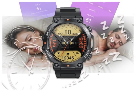 SMARTWATCH MĘSKI GRAVITY GT7-1 PRO - WYKONYWANIE POŁĄCZEŃ, PULSOKSYMETR (sg018a) SMARTWATCH MĘSKI GRAVITY GT7-1 PRO - WYKONYWANIE POŁĄCZEŃ, PULSOKSYMETR (sg018a)