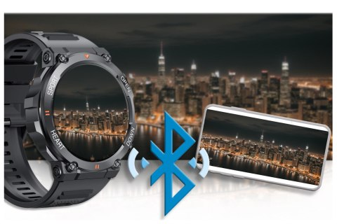 SMARTWATCH MĘSKI GRAVITY GT7-1 PRO - WYKONYWANIE POŁĄCZEŃ, PULSOKSYMETR (sg018a) SMARTWATCH MĘSKI GRAVITY GT7-1 PRO - WYKONYWANIE POŁĄCZEŃ, PULSOKSYMETR (sg018a)