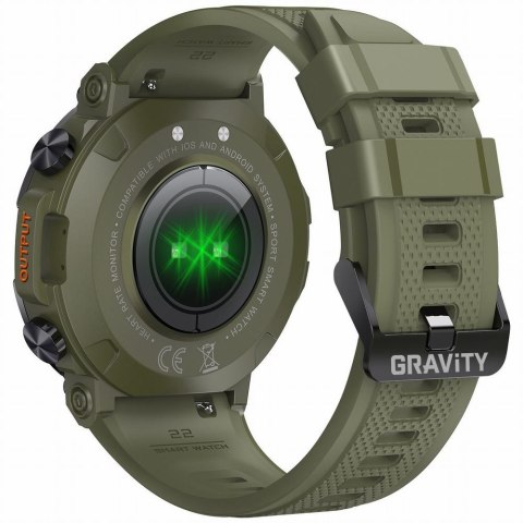 SMARTWATCH MĘSKI GRAVITY GT7-3 PRO - WYKONYWANIE POŁĄCZEŃ, PULSOKSYMETR (sg018c) SMARTWATCH MĘSKI GRAVITY GT7-3 PRO - WYKONYWANIE POŁĄCZEŃ, PULSOKSYMETR (sg018c)