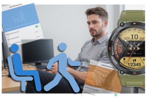 SMARTWATCH MĘSKI GRAVITY GT7-3 PRO - WYKONYWANIE POŁĄCZEŃ, PULSOKSYMETR (sg018c) SMARTWATCH MĘSKI GRAVITY GT7-3 PRO - WYKONYWANIE POŁĄCZEŃ, PULSOKSYMETR (sg018c)