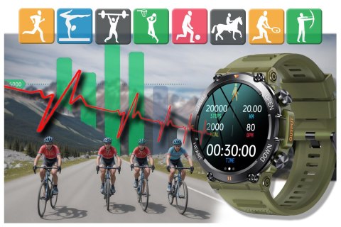 SMARTWATCH MĘSKI GRAVITY GT7-3 PRO - WYKONYWANIE POŁĄCZEŃ, PULSOKSYMETR (sg018c) SMARTWATCH MĘSKI GRAVITY GT7-3 PRO - WYKONYWANIE POŁĄCZEŃ, PULSOKSYMETR (sg018c)
