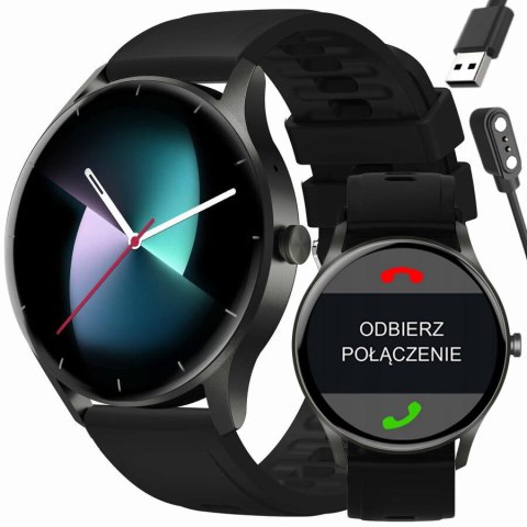 SMARTWATCH UNISEX GRAVITY GT2-2 - ROZMOWY BLUETOOTH, WŁASNE TARCZE (sg019b) SMARTWATCH UNISEX GRAVITY GT2-2 - ROZMOWY BLUETOOTH, WŁASNE TARCZE (sg019b)