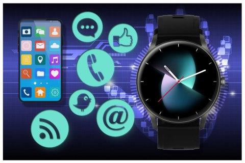 SMARTWATCH UNISEX GRAVITY GT2-2 - ROZMOWY BLUETOOTH, WŁASNE TARCZE (sg019b) SMARTWATCH UNISEX GRAVITY GT2-2 - ROZMOWY BLUETOOTH, WŁASNE TARCZE (sg019b)