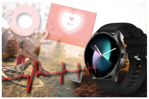 SMARTWATCH UNISEX GRAVITY GT2-2 - ROZMOWY BLUETOOTH, WŁASNE TARCZE (sg019b) SMARTWATCH UNISEX GRAVITY GT2-2 - ROZMOWY BLUETOOTH, WŁASNE TARCZE (sg019b)