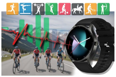 SMARTWATCH UNISEX GRAVITY GT2-2 - ROZMOWY BLUETOOTH, WŁASNE TARCZE (sg019b) SMARTWATCH UNISEX GRAVITY GT2-2 - ROZMOWY BLUETOOTH, WŁASNE TARCZE (sg019b)