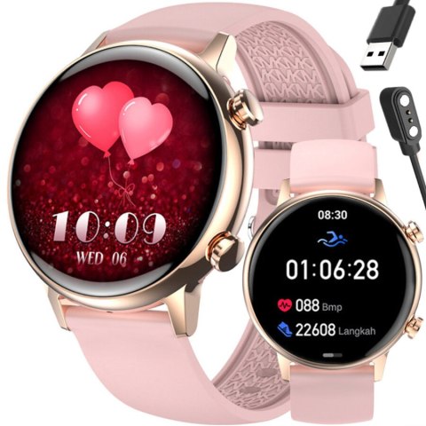 SMARTWATCH DAMSKI Rubicon RNCF09 - TRYBY SPORTOWE, MONITOR SNU (sr054a) SMARTWATCH DAMSKI Rubicon RNCF09 - TRYBY SPORTOWE, MONITOR SNU (sr054a)