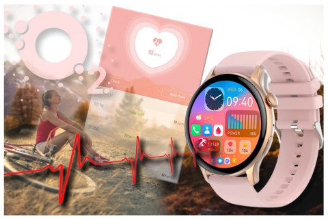 SMARTWATCH DAMSKI Rubicon RNCF10 - TRYBY SPORTOWE, MONITOR SNU (sr055b) SMARTWATCH DAMSKI Rubicon RNCF10 - TRYBY SPORTOWE, MONITOR SNU (sr055b)