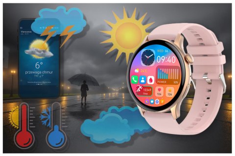 SMARTWATCH DAMSKI Rubicon RNCF10 - TRYBY SPORTOWE, MONITOR SNU (sr055b) SMARTWATCH DAMSKI Rubicon RNCF10 - TRYBY SPORTOWE, MONITOR SNU (sr055b)