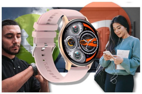 SMARTWATCH DAMSKI Rubicon RNCF10 - TRYBY SPORTOWE, MONITOR SNU (sr055b) SMARTWATCH DAMSKI Rubicon RNCF10 - TRYBY SPORTOWE, MONITOR SNU (sr055b)