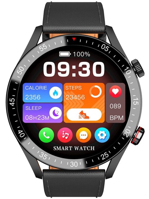 SMARTWATCH MĘSKI GRAVITY GT4-4 - WYKONYWANIE POŁĄCZEŃ, KROKOMIERZ (sg023d) SMARTWATCH MĘSKI GRAVITY GT4-4 - WYKONYWANIE POŁĄCZEŃ, KROKOMIERZ (sg023d)