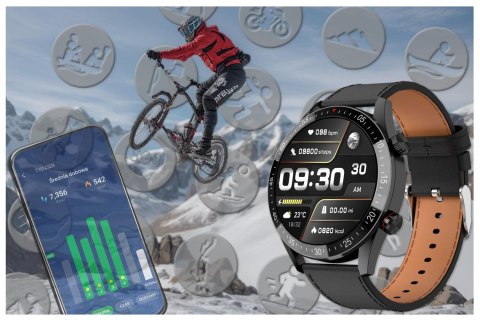 SMARTWATCH MĘSKI GRAVITY GT4-4 - WYKONYWANIE POŁĄCZEŃ, KROKOMIERZ (sg023d) SMARTWATCH MĘSKI GRAVITY GT4-4 - WYKONYWANIE POŁĄCZEŃ, KROKOMIERZ (sg023d)