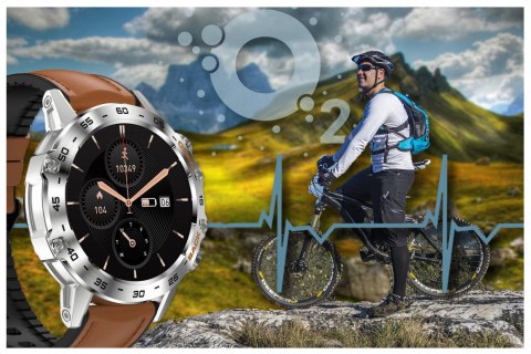 SMARTWATCH MĘSKI GRAVITY GT9-8 - WYKONYWANIE POŁĄCZEŃ, CIŚNIENIOMIERZ (sg021h) SMARTWATCH MĘSKI GRAVITY GT9-8 - WYKONYWANIE POŁĄCZEŃ, CIŚNIENIOMIERZ (sg021h)