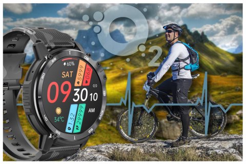 SMARTWATCH MĘSKI Rubicon RNCF08 - WYKONYWANIE POŁĄCZEŃ - BLUETOOTH CALL - ODTWARZACZ MP3 4GB (sr053a) SMARTWATCH MĘSKI Rubicon RNCF08 - WYKONYWANIE POŁĄCZEŃ - BLUETOOTH CALL - ODTWARZACZ MP3 4GB (sr053a)