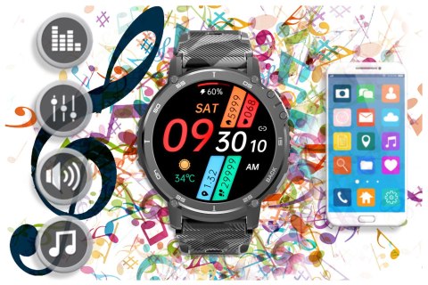SMARTWATCH MĘSKI Rubicon RNCF08 - WYKONYWANIE POŁĄCZEŃ - BLUETOOTH CALL - ODTWARZACZ MP3 4GB (sr053a) SMARTWATCH MĘSKI Rubicon RNCF08 - WYKONYWANIE POŁĄCZEŃ - BLUETOOTH CALL - ODTWARZACZ MP3 4GB (sr053a)