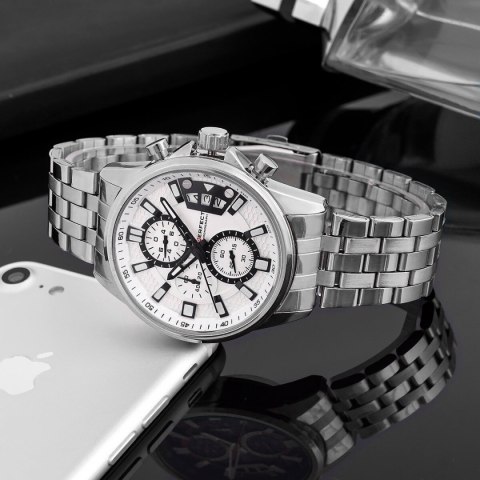 ZEGAREK MĘSKI PERFECT M504CH-01 - CHRONOGRAF (zp383a) + BOX ZEGAREK MĘSKI PERFECT M504CH-01 - CHRONOGRAF (zp383a) + BOX