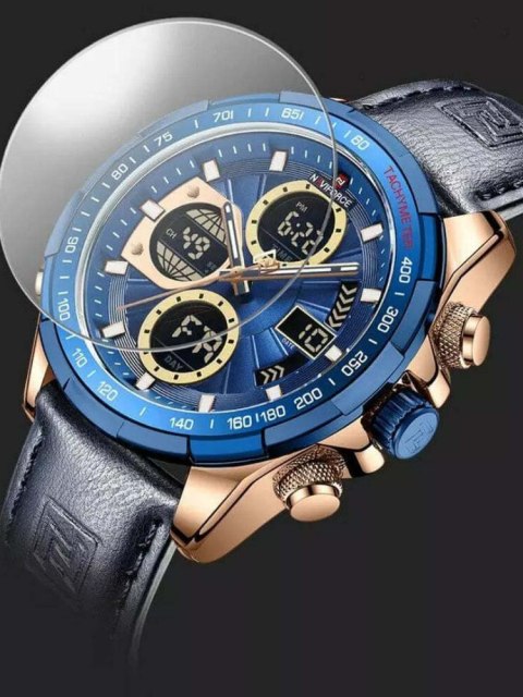 ZEGAREK MĘSKI NAVIFORCE NF9197L RG/BE/BE + BOX ZEGAREK MĘSKI NAVIFORCE NF9197L RG/BE/BE + BOX