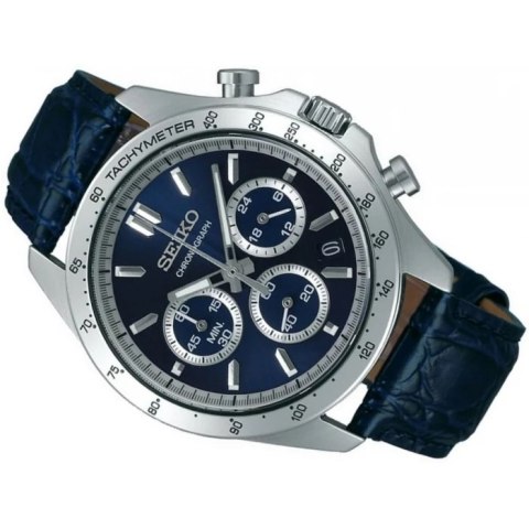 Zegarek MĘSKI SEIKO CHRONOGRAPH BLUE SPIRIT SBTR019 + BOX Zegarek MĘSKI SEIKO CHRONOGRAPH BLUE SPIRIT SBTR019 + BOX