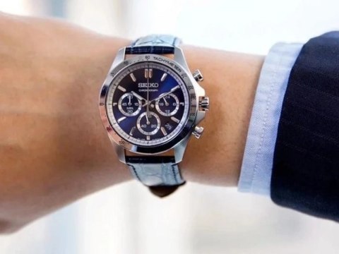 Zegarek MĘSKI SEIKO CHRONOGRAPH BLUE SPIRIT SBTR019 + BOX Zegarek MĘSKI SEIKO CHRONOGRAPH BLUE SPIRIT SBTR019 + BOX
