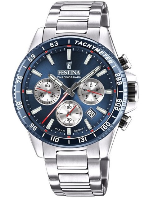ZEGARĘK MĘSKI FESTINA TIMELESS CHRONOGRAPH 20560/2 + BOX ZEGARĘK MĘSKI FESTINA TIMELESS CHRONOGRAPH 20560/2 + BOX