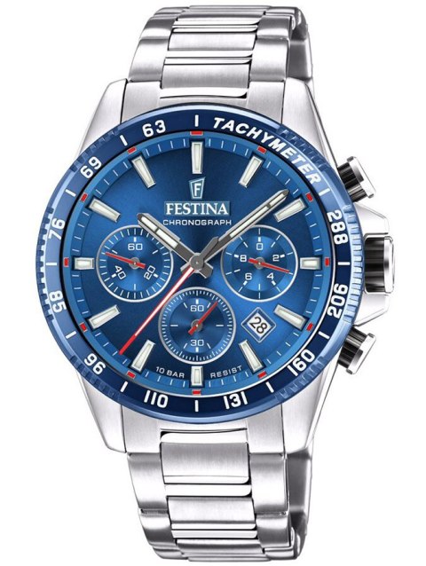 ZEGARĘK MĘSKI FESTINA TIMELESS CHRONOGRAPH 20560/3 + BOX ZEGARĘK MĘSKI FESTINA TIMELESS CHRONOGRAPH 20560/3 + BOX
