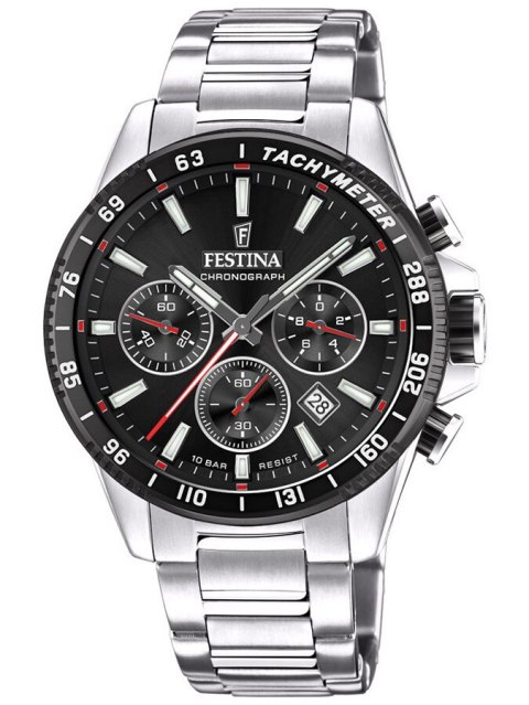 ZEGARĘK MĘSKI FESTINA TIMELESS CHRONOGRAPH 20560/6 + BOX ZEGARĘK MĘSKI FESTINA TIMELESS CHRONOGRAPH 20560/6 + BOX