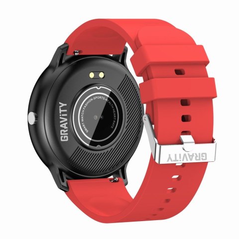 SMARTWATCH UNISEX GRAVITY GT1-10 - PULSOMETR, WŁASNE TARCZE (sg015j) SMARTWATCH UNISEX GRAVITY GT1-10 - PULSOMETR, WŁASNE TARCZE (sg015j)
