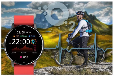 SMARTWATCH UNISEX GRAVITY GT1-10 - PULSOMETR, WŁASNE TARCZE (sg015j) SMARTWATCH UNISEX GRAVITY GT1-10 - PULSOMETR, WŁASNE TARCZE (sg015j)
