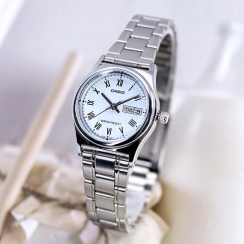 ZEGAREK DAMSKI CASIO LTP-V006D-2B (zd587j) + BOX ZEGAREK DAMSKI CASIO LTP-V006D-2B (zd587j) + BOX