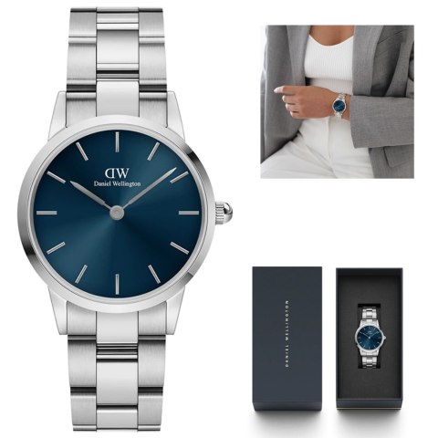 ZEGAREK DAMSKI DANIEL WELLINGTON DW00100457 Iconic Link Arctic 28mm Blue ZEGAREK DAMSKI DANIEL WELLINGTON DW00100457 Iconic Link Arctic 28mm Blue