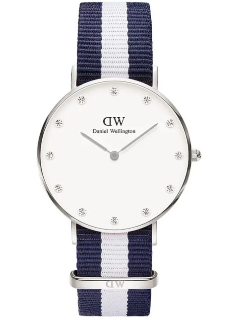 ZEGAREK DAMSKI DANIEL WELLINGTON Glasgow Silver DW00100082 + BOX ZEGAREK DAMSKI DANIEL WELLINGTON Glasgow Silver DW00100082 + BOX