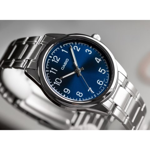 ZEGAREK MĘSKI CASIO MTP-V005D-2B4 + BOX ZEGAREK MĘSKI CASIO MTP-V005D-2B4 + BOX