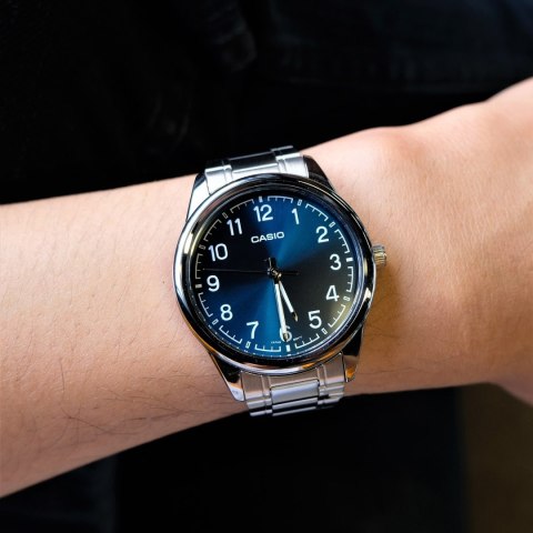 ZEGAREK MĘSKI CASIO MTP-V005D-2B4 + BOX ZEGAREK MĘSKI CASIO MTP-V005D-2B4 + BOX