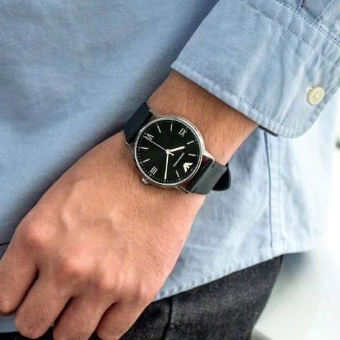 ZEGAREK MĘSKI EMPORIO ARMANI Classic AR11013 + BOX ZEGAREK MĘSKI EMPORIO ARMANI Classic AR11013 + BOX