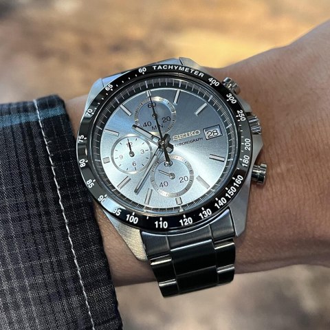ZEGAREK MĘSKI SEIKO CHRONOGRAPH SELECTION SBTR029 + BOX ZEGAREK MĘSKI SEIKO CHRONOGRAPH SELECTION SBTR029 + BOX